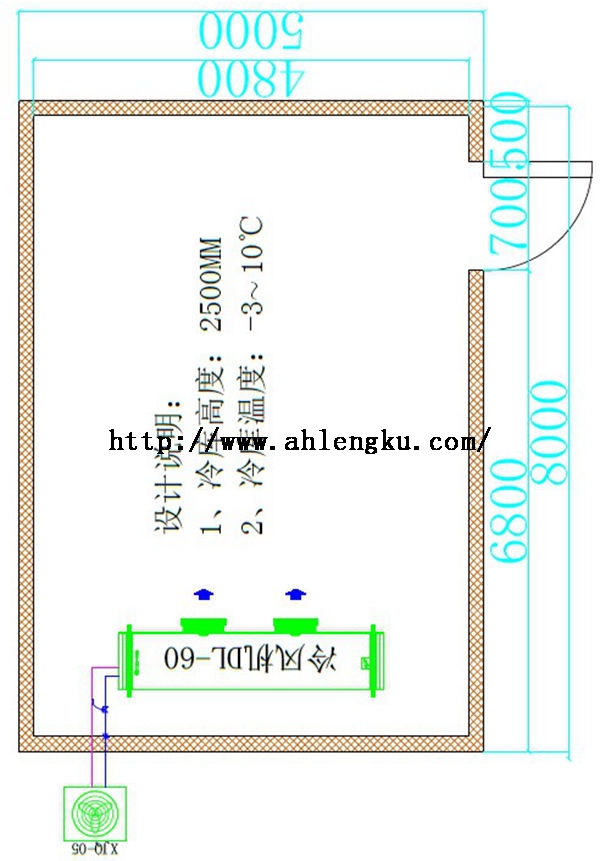 40平方水果保鮮冷庫(kù)平面圖.jpg