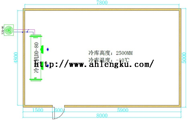 40平方防爆冷庫平面圖.jpg